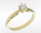 Princess ring - velg din diamant thumbnail