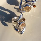 Freesia ring med Rutile quartz thumbnail