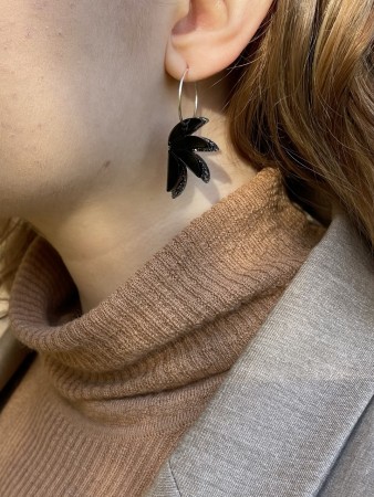 Bladverk dobbel med hoops