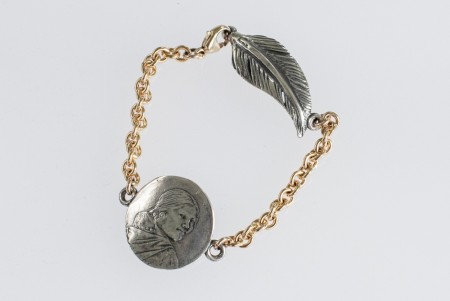 Sacagawea feather bracelet