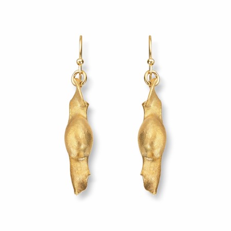 Seaweed Earrings Series 3 Gold Plated