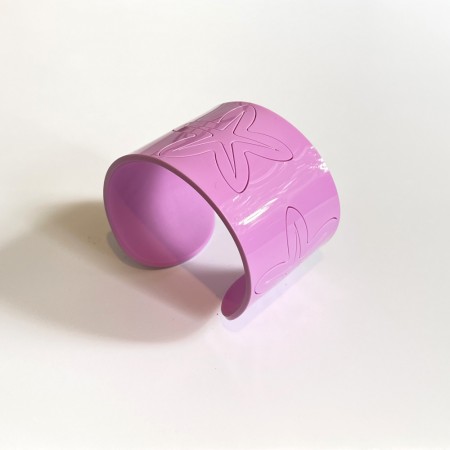 Fiolett - 3 blomster - 5cm