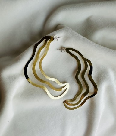 Wavy Hoops