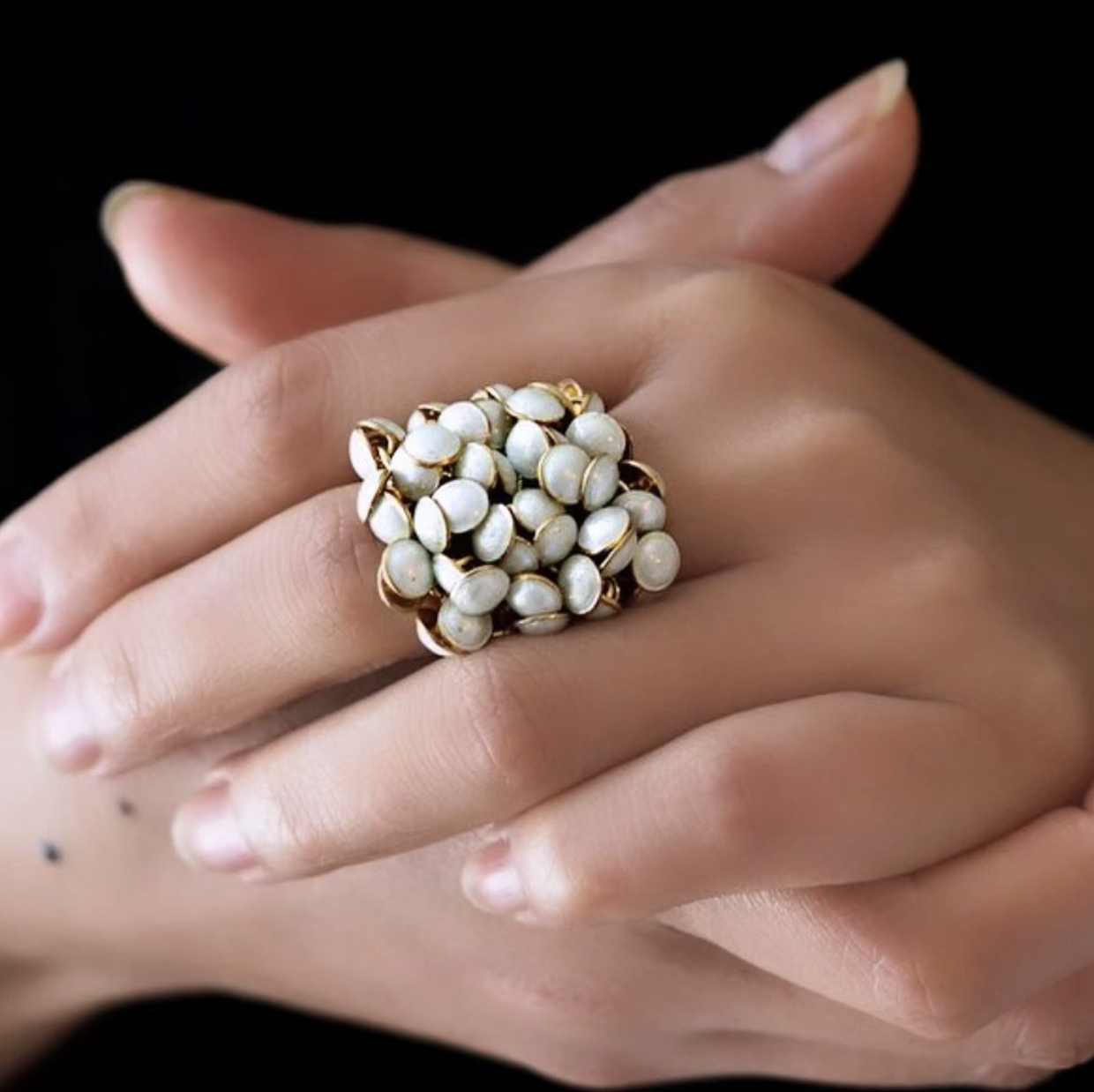 kathrine lindman seashell ring